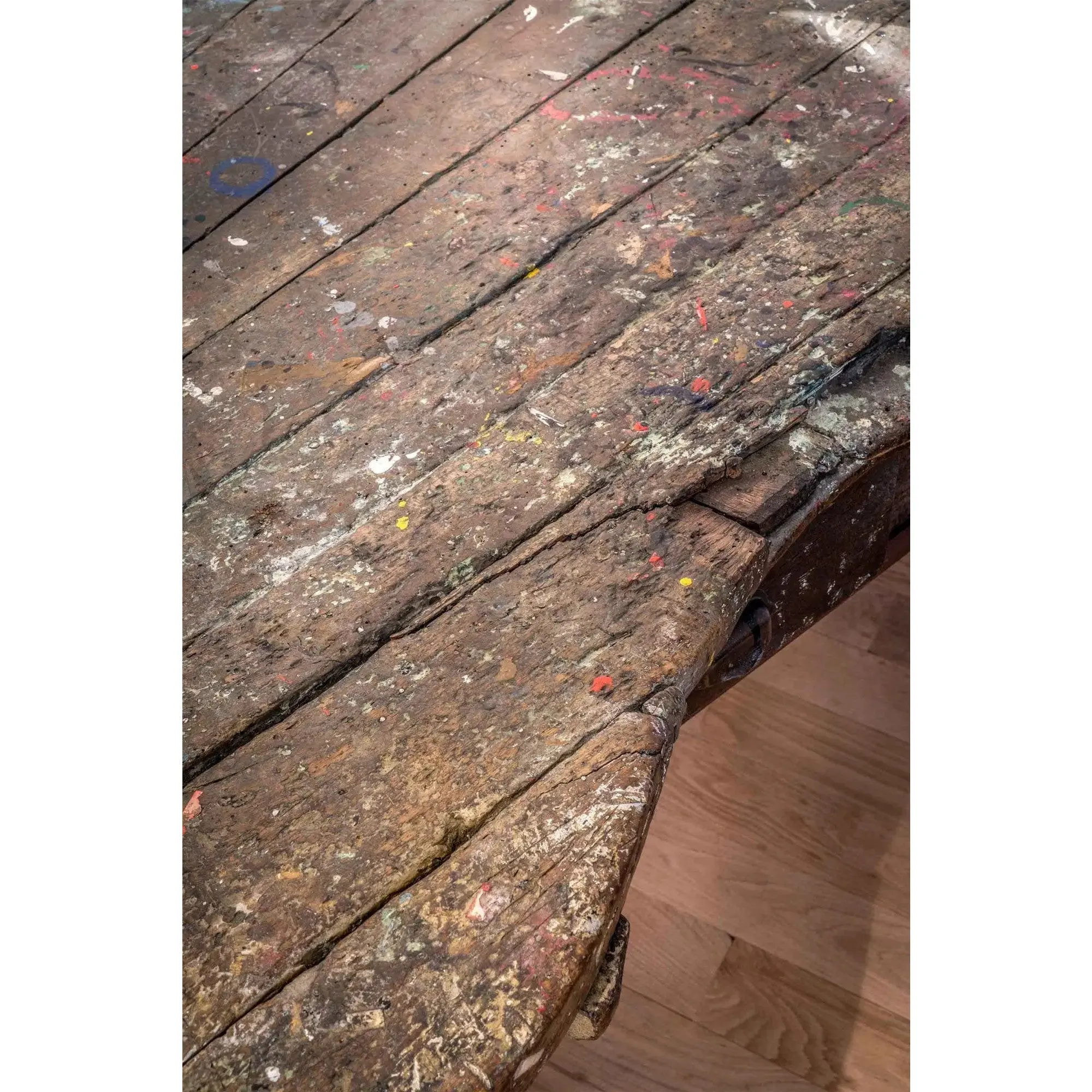 French Antique Goldsmith Table (18th Century) - Image 3